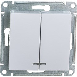 Двухклавишный выключатель Systeme Electric ATLAS DESIGN - фото 14715936