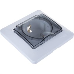 Одноместная розетка Systeme Electric Glossa - фото 14715948