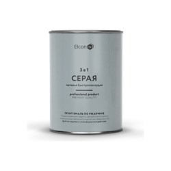 Грунт-эмаль по ржавчине Elcon 00-00462297 - фото 14716702