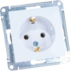 Одноместный механизм розетки Systeme Electric ATLAS DESIGN - фото 14716761