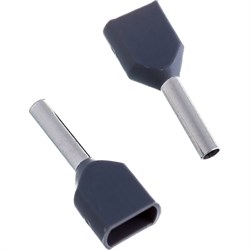 Наконечник штыревой втулочный изолированный КВТ НШВИ2 0,75-8 - фото 14716772