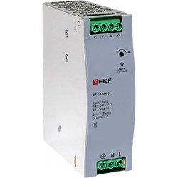 Блок питания EKF DR-E-120W-24 - фото 14716915