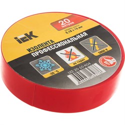 Изолента пвх IEK UIZ-20-10-K04 - фото 14717953