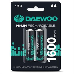 Аккумулятор Daewoo AA (1600mAh) Ni-MH BL-2 - фото 14718873