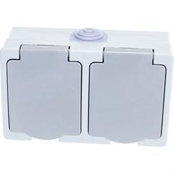 Горизонтальная розетка UNIVERSAL Аллегро - фото 14721227