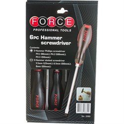 Набор ударных отверток FORCE 2069 - фото 14721782