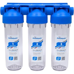 Трёхступенчатый фильтр Аквабрайт SLIM LINE - фото 14722249