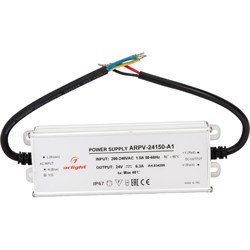 Блок питания Arlight ARPV-24150-A1 - фото 14724633