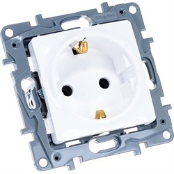 Одноместный механизм розетки Legrand Etika - фото 14724969