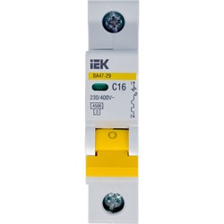 Автоматический выключатель IEK ВА47-29 - фото 14725963