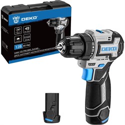 Аккумуляторная бесщеточная компактная дрель шуруповерт DEKO Loner - фото 14726055