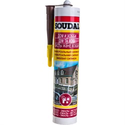 Универсальный силиконовый герметик SOUDAL 118298 - фото 14726940