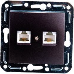 Телефонная розетка Volsten Magenta - фото 14728204