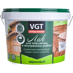 Акриловый лак для наружных и внутренних работ VGT 11601878 - фото 14729064