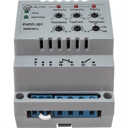 Реле напряжения перекоса и последовательности фаз Новатек-Электро РНПП-301 - фото 14729254