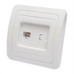 Компьютерная розетка TDM ELECTRIC Валдай - фото 14736217