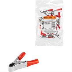 Зажим крокодил TDM ELECTRIC ЗК 10А 50мм - фото 14736231