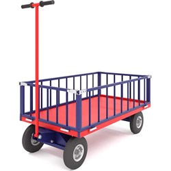 Усиленная платформенная тележка RUSKLAD ТПОБ 5 Т - фото 14739718