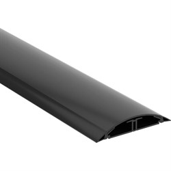 Канал DKC СSP-N 75x17 А напольный, черный, 2м - фото 14744297