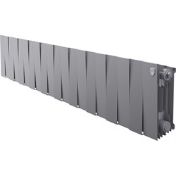 Биметаллический радиатор Royal Thermo PianoForte 200/Silver Satin - фото 14744376