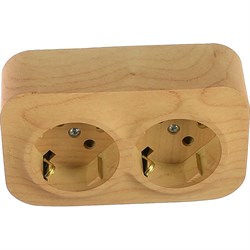 Двойная розетка Legrand Quteo - фото 14744954