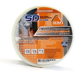Самоклеящаяся строительная сетка SDM SD-GLASS Professional - фото 14745905