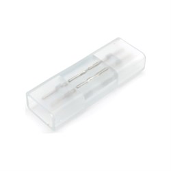 Коннектор для прямого соединения отрезков одноцветного двустороннего светодиодного неона Apeyron 09-21 - фото 14747295