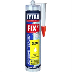 Клей-герметик TYTAN Fix2 Clear - фото 14747331