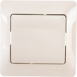 Одноклавишный выключатель Systeme Electric GLOSSA - фото 14747385