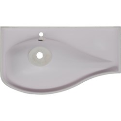 Правая раковина-столешница Aquanet Сопрано 95 - фото 14753084