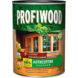 Лаковый тонирующий атмосферостойкий алкидный антисептик Profiwood 67040 - фото 14753807