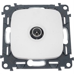 Оконечный механизм TV розетки Legrand Valena Allure - фото 14753879