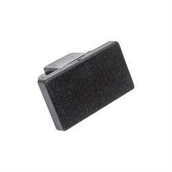 Торцевая заглушка Volpe UFB-Q122 C21 BLACK - фото 14754902