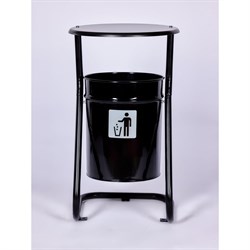 Уличная металлическая урна ПРОФМЕТСТИЛЬ 648 - фото 14755759