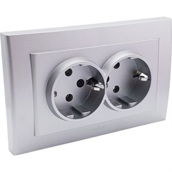 2-местная розетка OVIVO MINA - фото 14756187