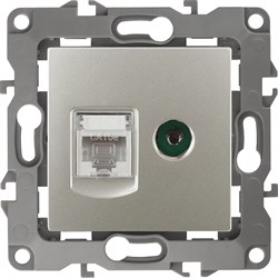 Комбинированная розетка ЭРА 12-3110-15 - фото 14756318