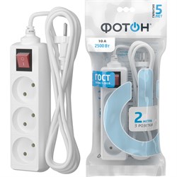 Сетевой удлинитель Фотон 10-23S - фото 14758927