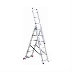 Алюминиевая универсальная лестница KRAUSE Corda 3х6 - фото 14759082