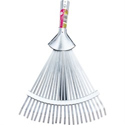 Усиленные веерные металлические грабли DON GAZON 220500 - фото 14759300