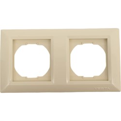 Двухместная рамка Metronex Roma - фото 14759621