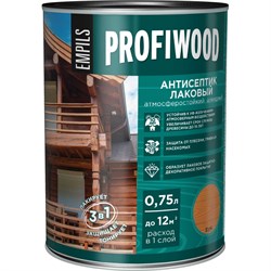 Лаковый тонирующий атмосферостойкий алкидный антисептик Profiwood 67017 - фото 14764114