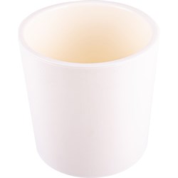 Горшок для цветов Полимербыт Genius 2.5л, d157, h156мм, молочный - фото 14765538