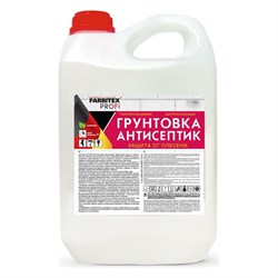 Акриловая грунтовка Farbitex ПРОФИ антисептик - фото 14767878