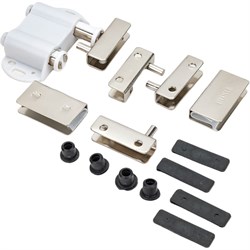 Комплект петель для 2 стеклянных дверей TECH-KREP 148170 - фото 14769956