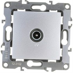 Проходная tv розетка ЭРА 12-3102-03 - фото 14775857