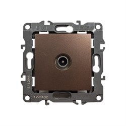 Проходная tv розетка ЭРА 12-3102-13 - фото 14776052