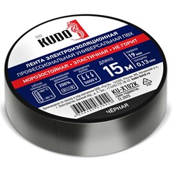 Универсальная огнестойкая профессиональная электроизоляционная лента KUDO KU-X102K - фото 14777101