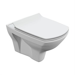 Подвесной унитаз Cersanit CARINA XL Clean On DPL EO slim - фото 14778621