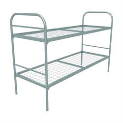 Металлическая одноярусная кровать SAMGRUPP эконом - фото 14784071