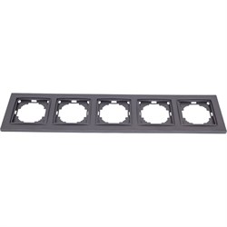 Пятиместная рамка Nilson THOR Metallic - фото 14784221